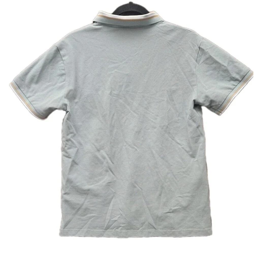 Tailored Recreation Premium Polo Shirt Mens M Medium Mint Green Logo Cotton